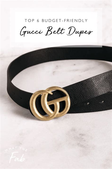 gucci belt dupe brown|gucci inspired belt bag.